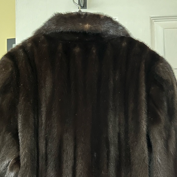 Women’s Vintage long mink coat - Picture 5 of 14